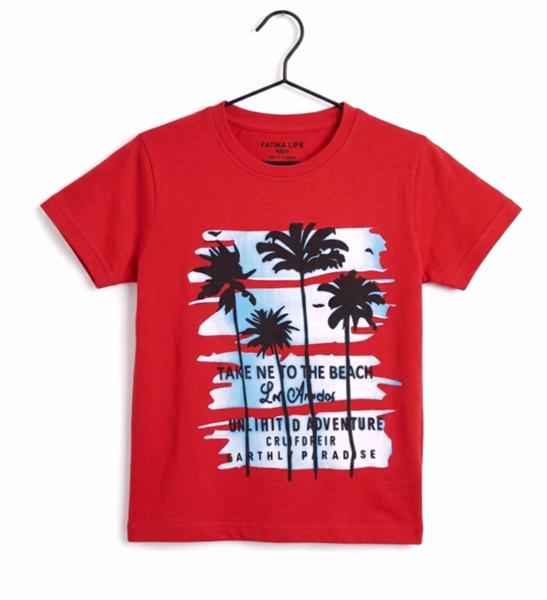 Футболка Dino (4-8) DN566 red (лето)