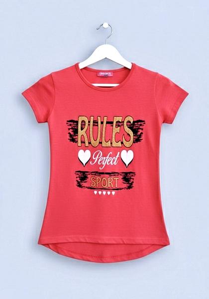 Футболка Dino (9-12) DN568 coral (лето)