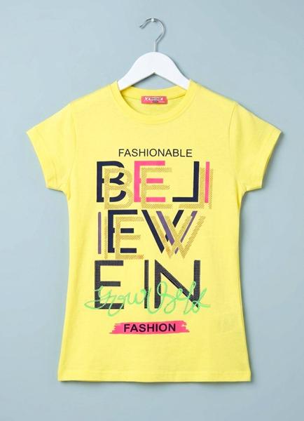 Футболка Dino (9-12) DN572 yellow (лето)