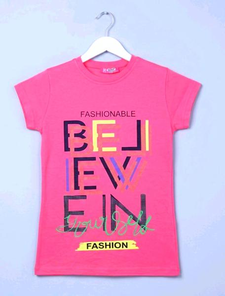 Футболка Dino (9-12) DN573 fuchsia (лето)