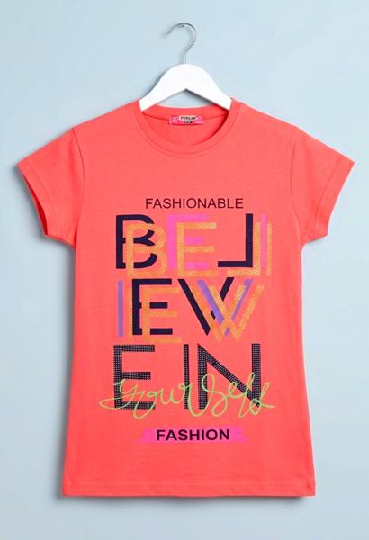 Футболка Dino (9-12) DN575 orange (лето)