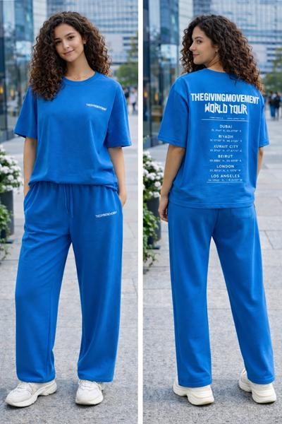 Костюм спорт Major (S-L) 7934 blue (деми)