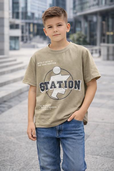 Футболка Major (6-10) M805 beige (лето)