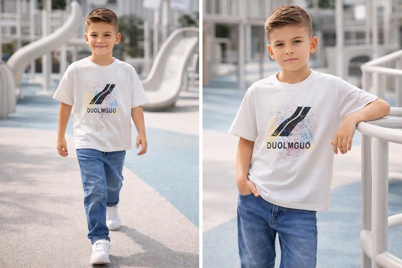 Футболка Major (6-10) M809 l.grey (лето)