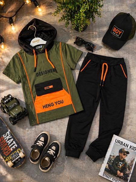 Костюм Major (6-9) 6558 khaki (лето)