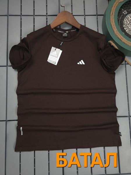 Футболка Hous Of Timur (3XL-7XL) HT2066 brown (лето)