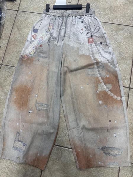 Джинсы DIVO (L-2XL) DV761 beige (деми)