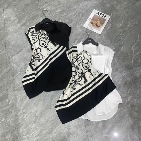 Блузка DIVO (one size) DV763 white (лето)