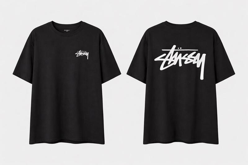 Футболка Bromley (S-2XL) 002R02 black (лето)