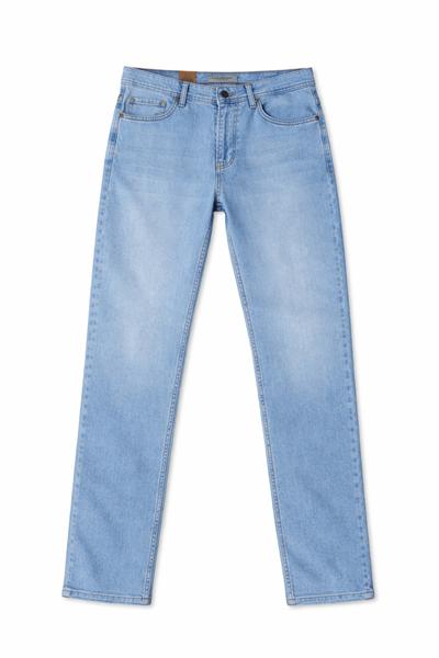 Джинсы Bromley (30-38) 4054 l.blue (деми)