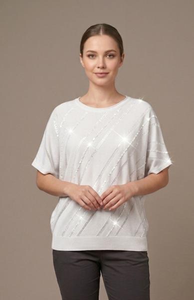 Американка Julia (50-52) JL1213 white (лето)