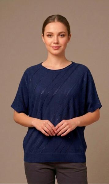 Американка Julia (50-52) JL1214 navy (лето)