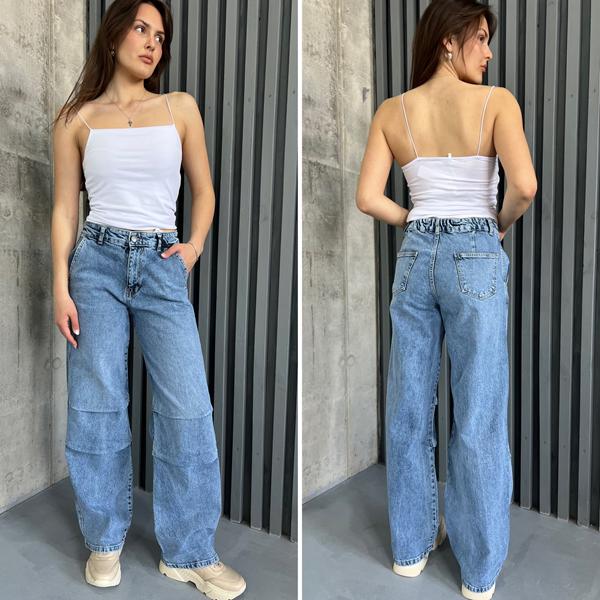 Джинсы i8denim Women (25-30) TB137 blue (деми)