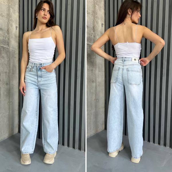 Джинсы i8denim Women (25-30) TB141 l.blue (деми)