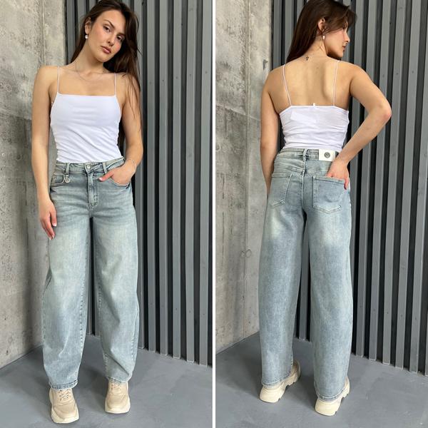 Джинсы i8denim Women (25-30) TB144 l.blue (деми)