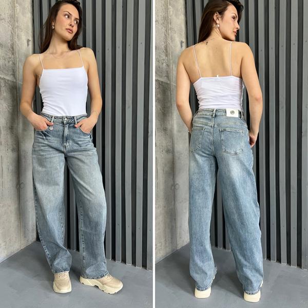 Джинсы i8denim Women (25-30) TB145 l.blue (деми)