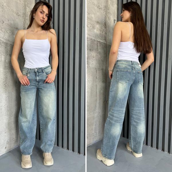 Джинсы i8denim Women (25-30) TB146 l.blue (деми)