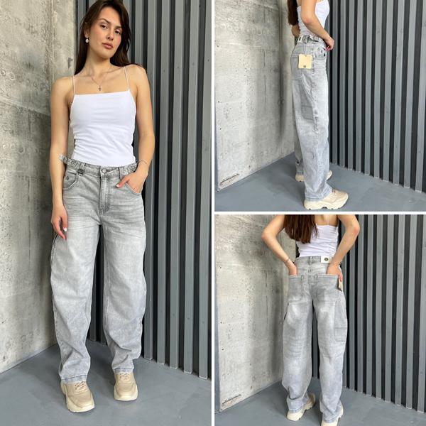 Джинсы i8denim Women (25-30) TB149 grey (деми)