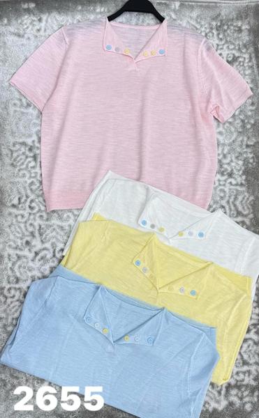 Футболка DIVO (one size) 2655 pink (лето)