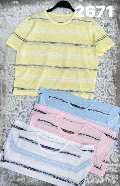 Футболка DIVO (one size) 2671 l.blue (лето)