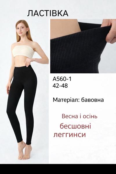 Лосины Redoor (42-48) A560-1 black (деми)