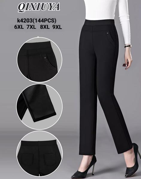 Штаны Redoor (6XL-9XL) K4203 black (деми)