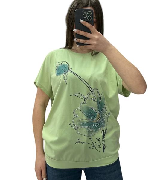 Футболка LeVisha (46-52) 25025 mint (лето)