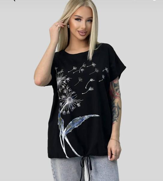 Футболка LeVisha (52-54) 25038 black (лето)