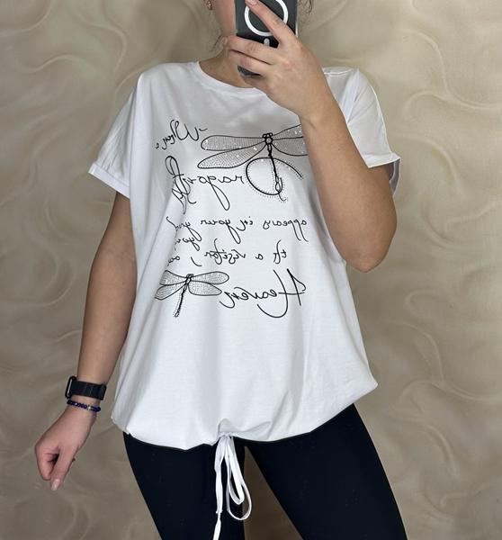 Футболка LeVisha (52-56) 25306 white (лето)