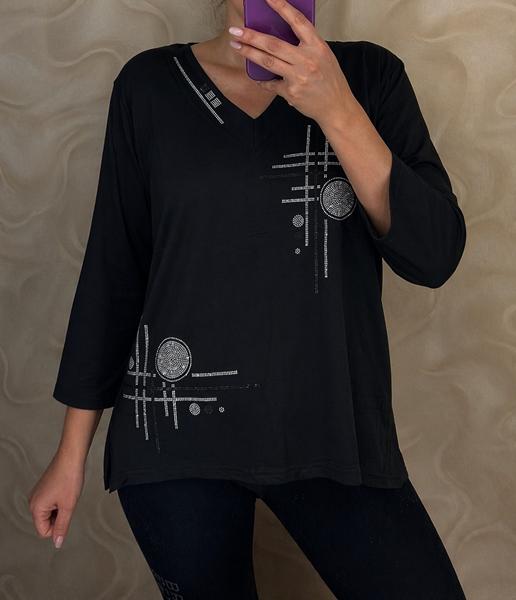 Свитер LeVisha (52-56) 27084 black (деми)