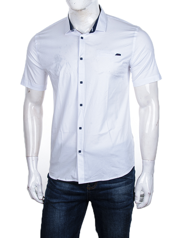 Рубашка CND2 (S-2XL) 4392-2107 white (лето)