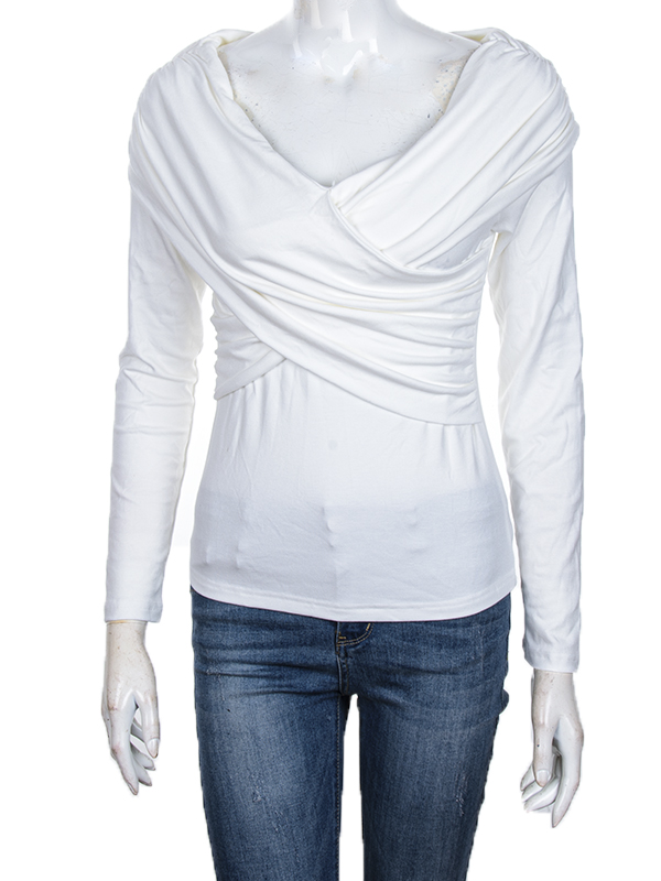 Кофта CND2 (S-XL) 4393-ST2122 white (деми)