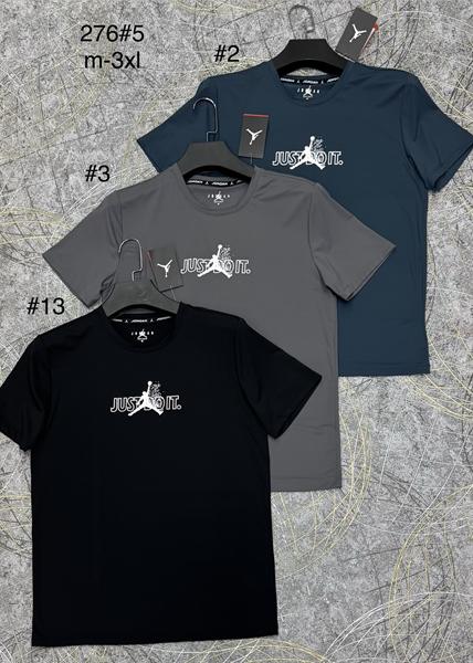 Футболка DGMD (M-3XL) 276-3 grey (лето)