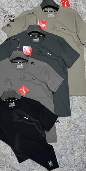 Футболка DGMD (M-3XL) 319-7 green (лето)