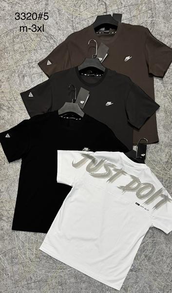 Футболка DGMD (M-3XL) 3320 brown (лето)