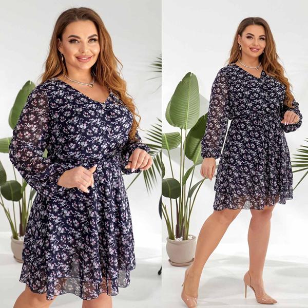 Платье DGMD (44-50) 641 navy (лето)