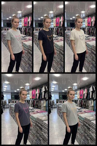 Футболка Imlion (46-54) 3420-2 black (лето)