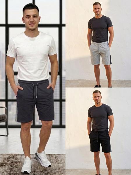 Шорты Imlion (52-60) 3611 l.grey (лето)