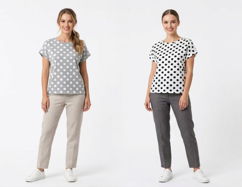 Футболка Imlion (56-64) 4890 l.grey (лето)