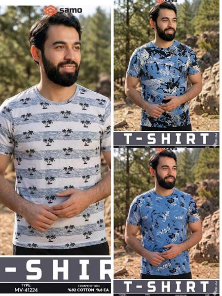 Футболка Imlion (48-56) 5975 l.blue (лето)