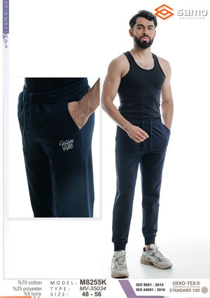 Штаны спорт Imlion (48-56) 8255 navy (деми)