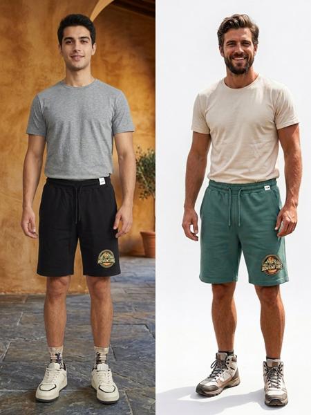 Шорты Imlion (46-54) 9106 black (лето)