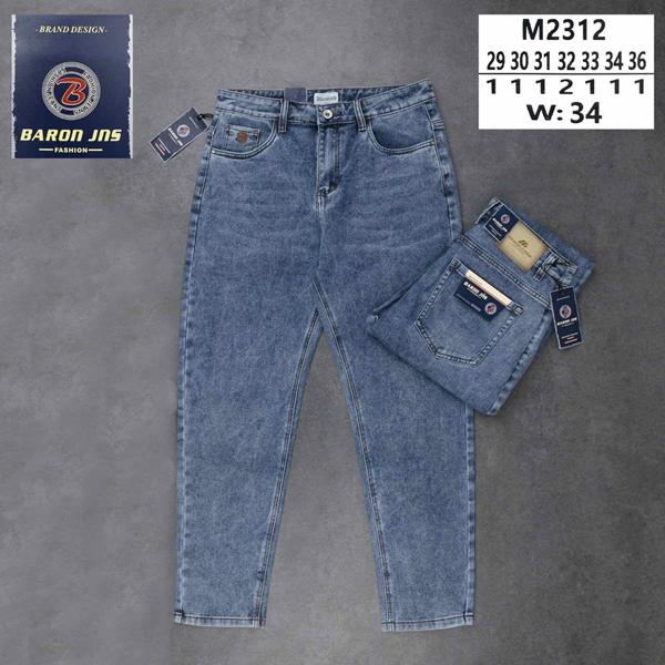 Джинсы God Baron (29-36) M2312 blue (деми)