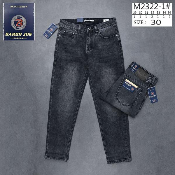 Джинсы God Baron (29-36) M2322-1 d.grey (деми)