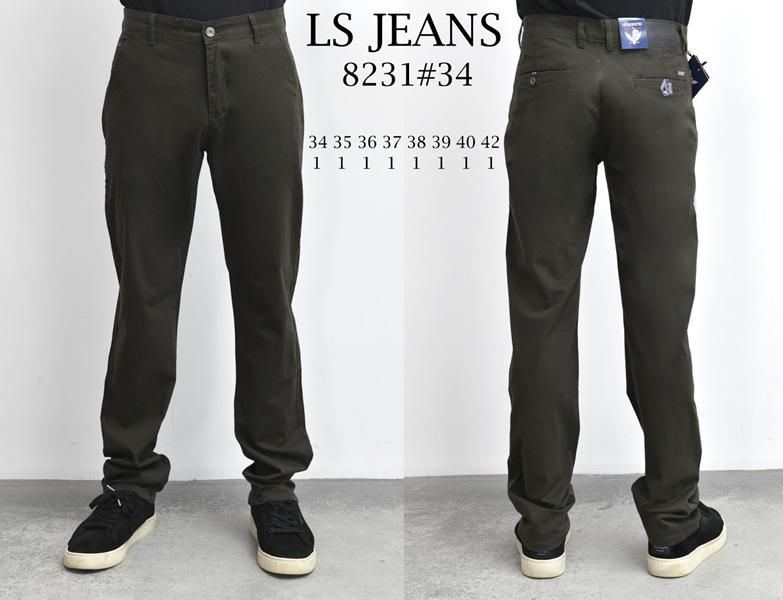 Брюки God Baron (32-40) 8231B khaki (деми)