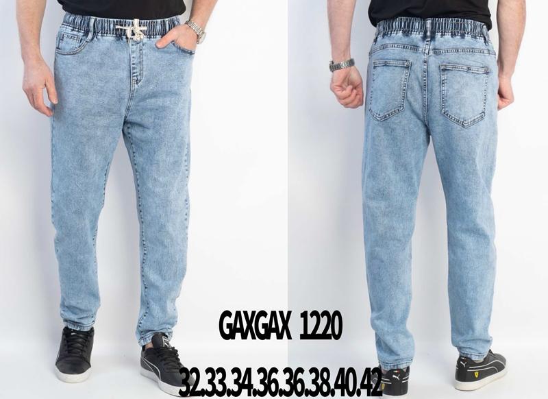 Джинсы God Baron (32-42) 1220 l.blue (деми)