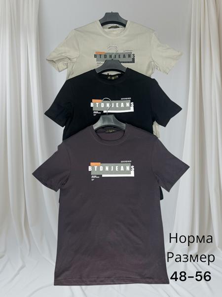 Футболка Hai (48-56) H1455 black (лето)