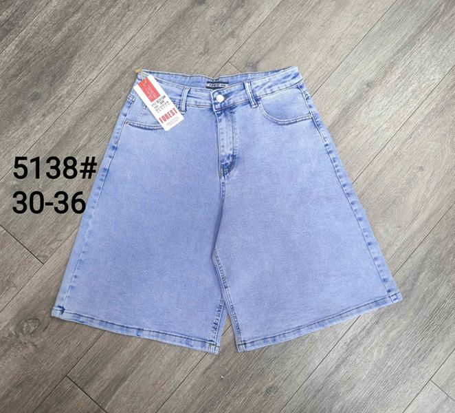 Шорты Jeans Club (30-36) 5138 l.blue (лето)