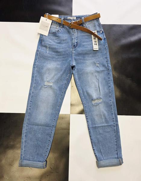 Джинсы Jeans Club (L-4XL) RD2973 blue (деми)