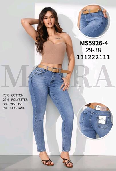 Джинсы Jeans Club (29-38) MS5926-4 blue (деми)